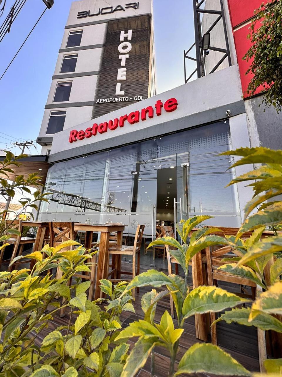 Hotel Bugari Aeropuerto Guadalajara Las Pintas Exteriör bild
